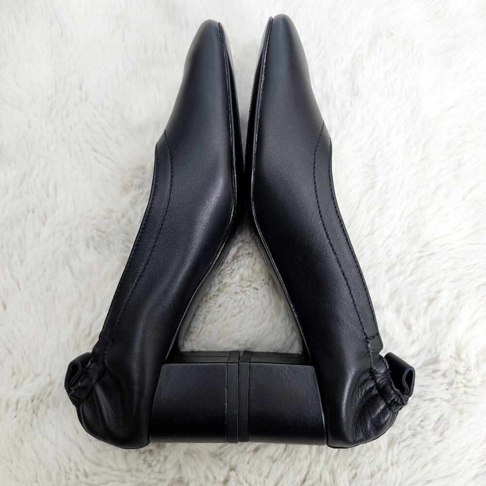 Everlane The Day Heel in Classic Black Italian Leather - 6 - Picture 10 of 11
